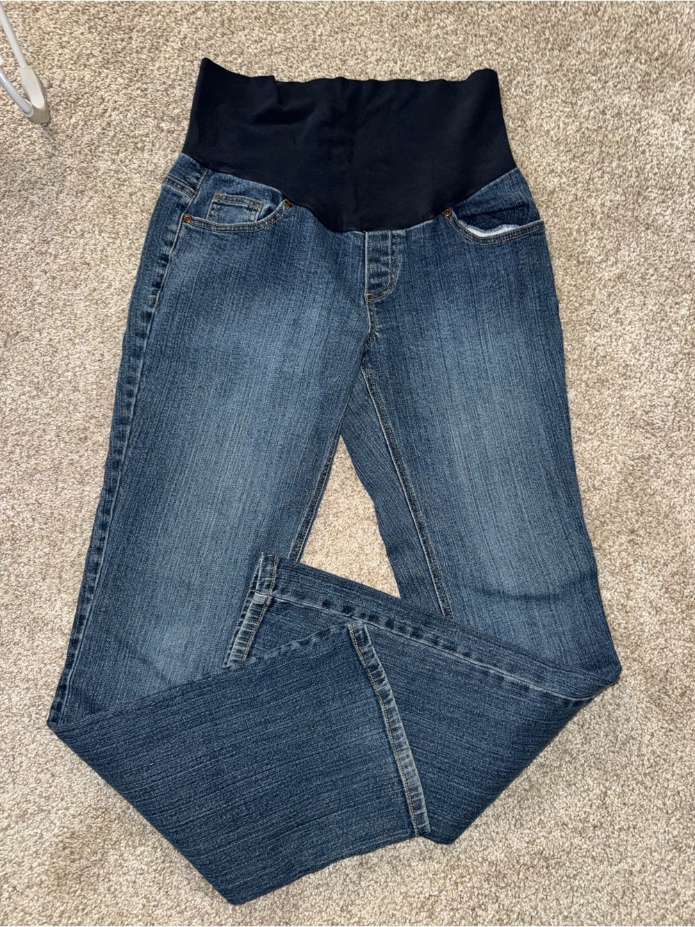 Women’s Maternity Dark Blue Jeans